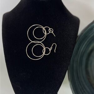 Silpada Silver Geometric Earrings